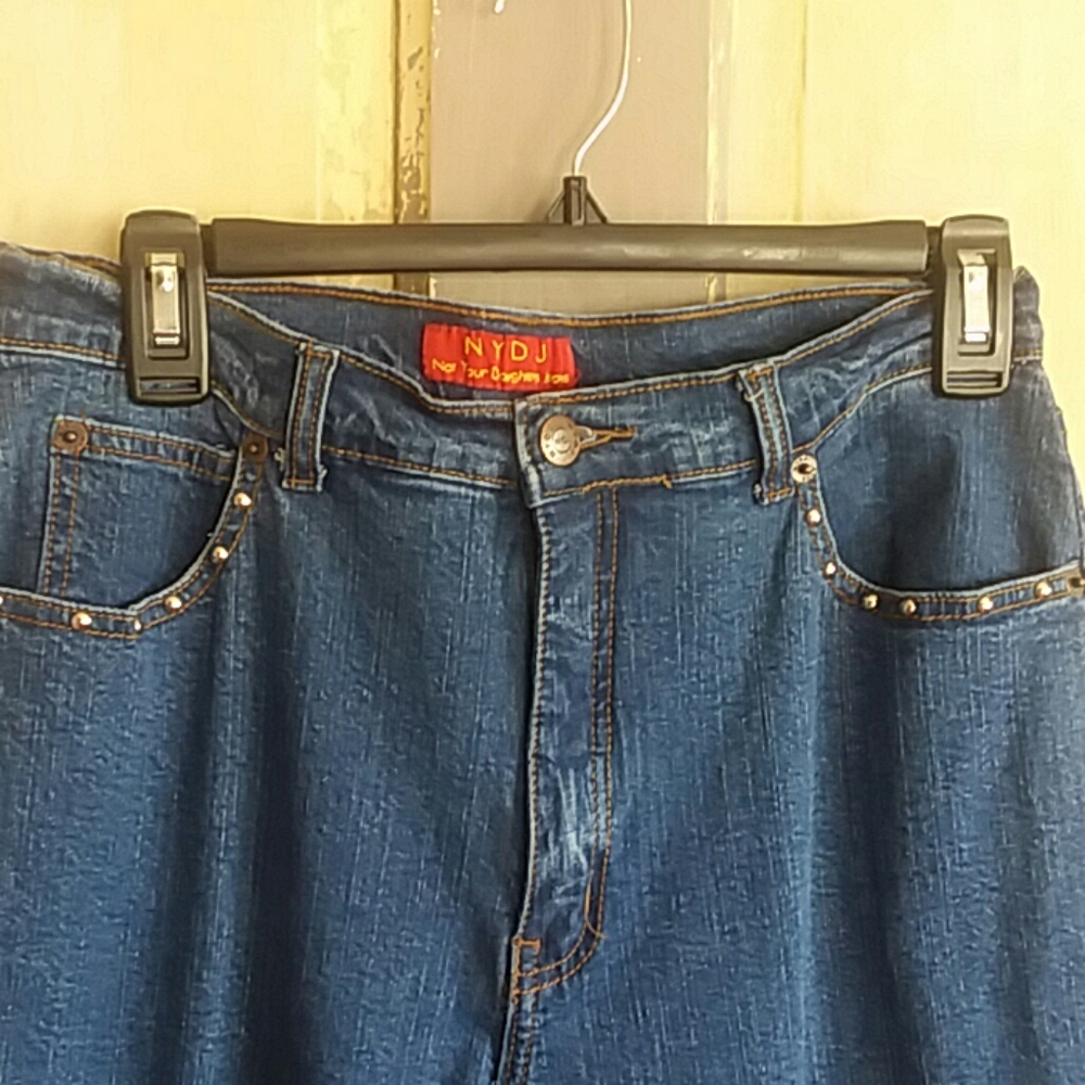 Not Your Daughter's Jeans With Turquoise Studs - Picture 5 of 8